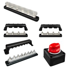 Sammelschiene 150A-600A Busbar 4P-8P + Abdeck...