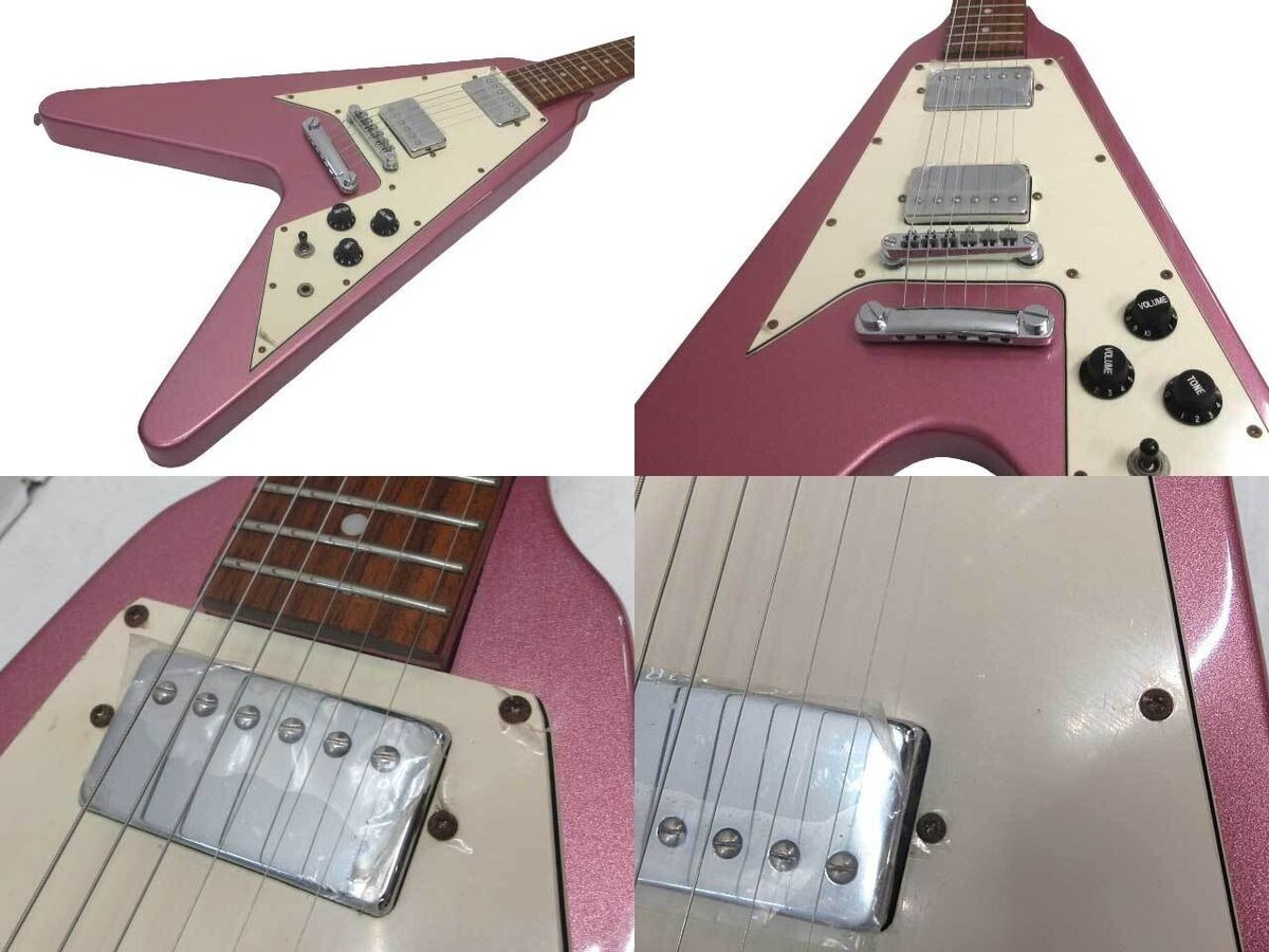 Photogenic FV-280 Flying V copy model electric guitar USED Photogenic FV-280 Flying V copy model electric guitar USED