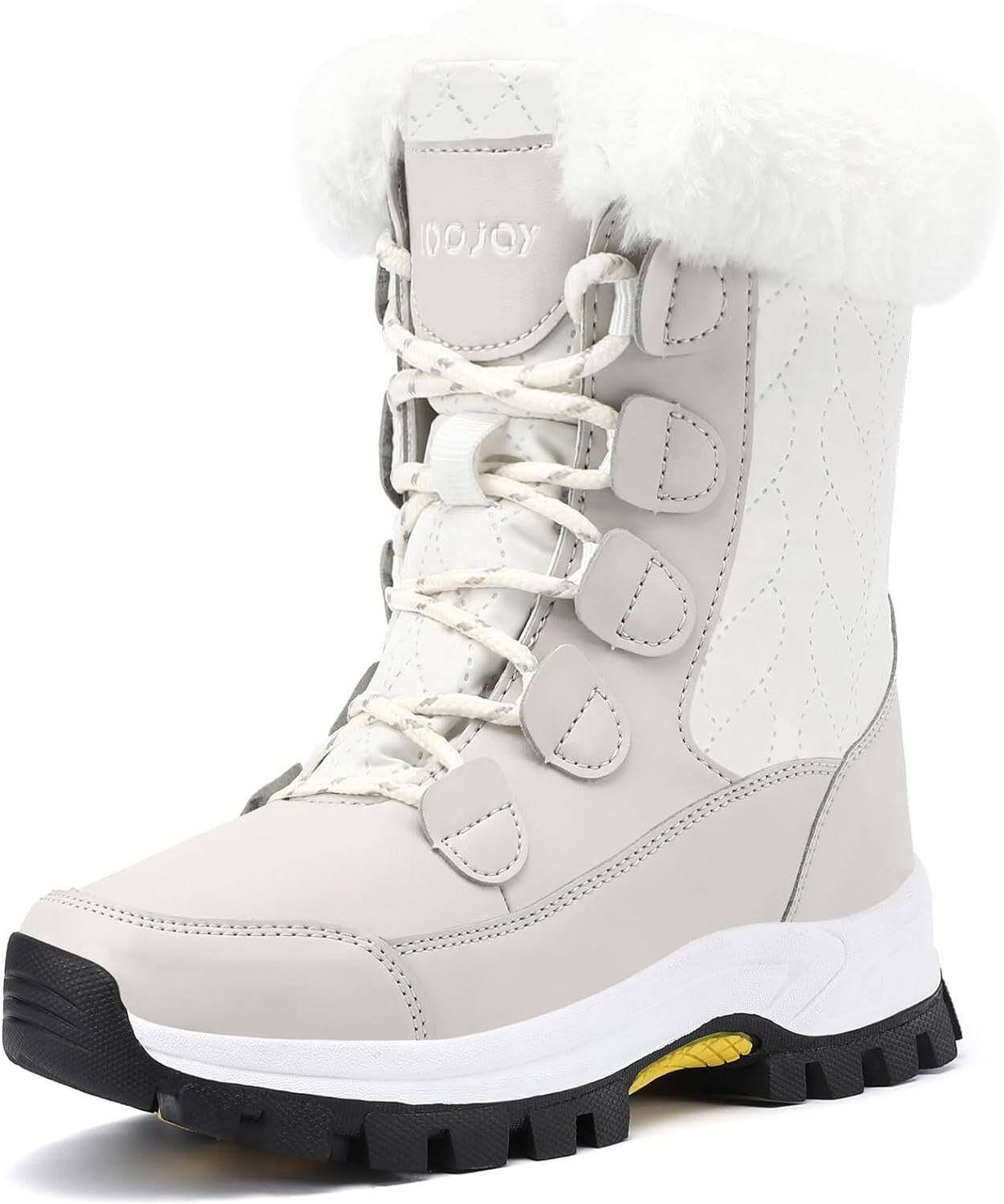 COOJOY Womens Winter Snow Boots Waterproof Shoes Walking Comfortable