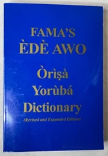 FAMA'S Ede Awo (Orisa Yoruba - Paperback, by FAMA Aina Adewale-Somadhi