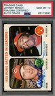 Johnny Bench Gem Mint 10 PSA DNA Signed 1973 Topps 1972 Leaders Autographed