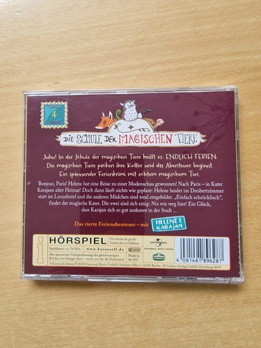 Die Schule der magischen Tiere Endlich Ferien Helene und Karajan Hörspiel - Bild 4 von 4
