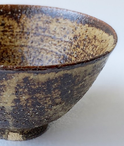 Guinomi Sake cup Kyo Kiyomizu yaki ware Handcraft Japan Irabo Pottery Wabisabi - Picture 7 of 12