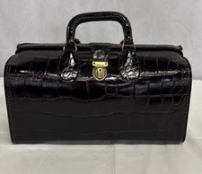 VTG.50’s,UPJOHN Top Grain Cowhide/HOMA Brass Clasp,Doctor/Satchel Bag