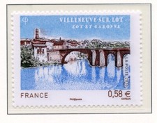 PHOTO CONTRACTUELLE TIMBRE FRANCE NEUF N° 4513 ** VILLENEUVE SUR LOT