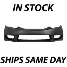 NEW Primered - Front Bumper Cover Fascia for 2009-2011 Honda Civic Sedan 4 Door