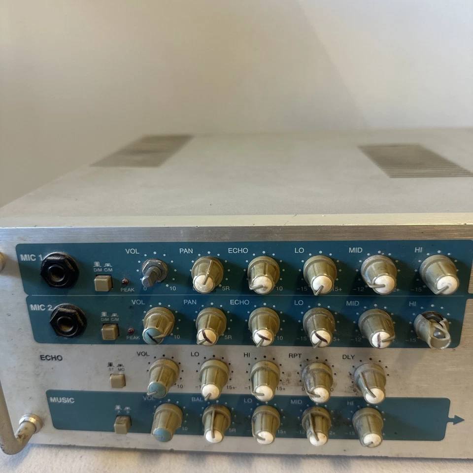 JARGUAR SUHYOUNG STEREO MIXING AMPLIFIER PA-203XG For Parts - Image 3 of 4