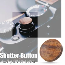 Wooden Camera Shutter Button Wood Shutter Release Button For Fuji XT2 XT10 XT20