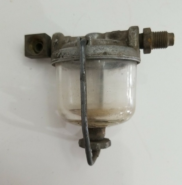 Corvette & Chevrolet 1953 to 62 NOS AC Delco Glass Bowl Fuel Filter for