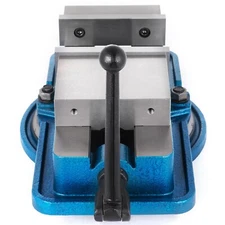 4" Milling Machine Lockdown Vise Swivel Bench Vice 360 Degree Swiveling Base