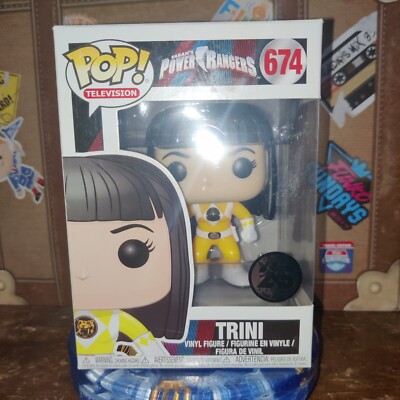Funko Pop! Saban's Power Rangers Trini With No Helmet 25 Years  Anniversary