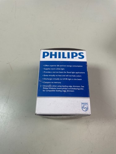 Philips MR16 7w Dimmable LED Flood 7MR16/END/F24 2700 12v DM 7GM6DBAAEAA - Picture 3 of 11