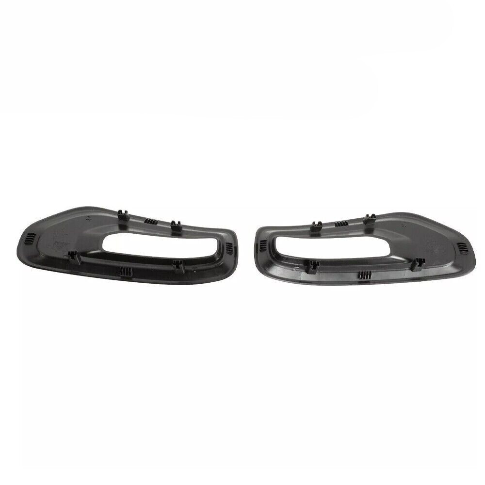 Pair Right + Left Hand Side Fog Lamp Light Bezels Kit For Ram 1500