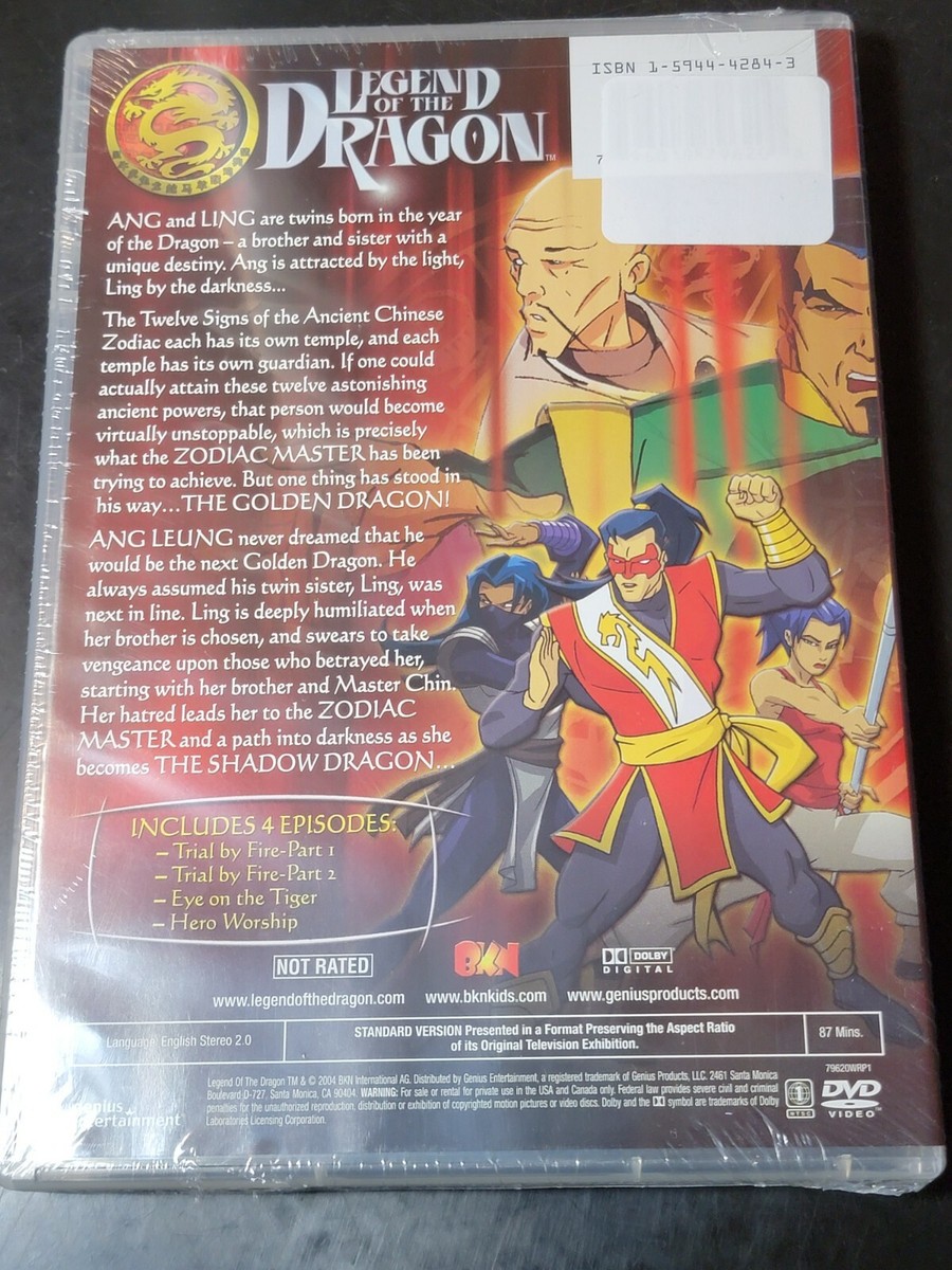 Legend of the Dragon - Vol. 1 (DVD, 2006) NEW 796019796200 | eBay UK