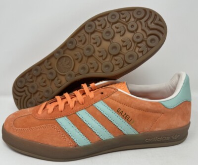 オレンジマントルピース　アンジュタイプ Adidas Gazelle Indoor Originals IH7499 Shoes Orange/Clear Mint/Gum