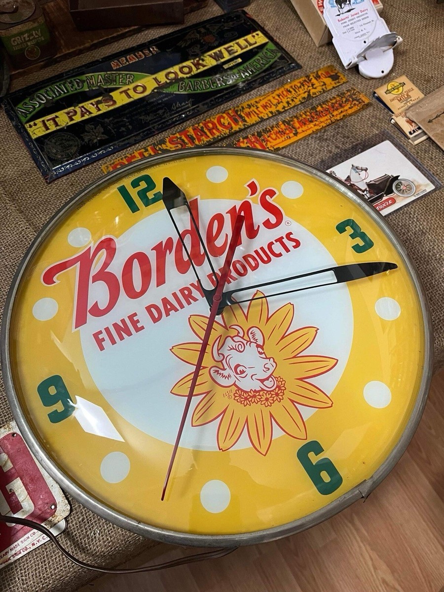 Vintage 1950's Borden's Fine Dairy Products Elsie The Cow Pam