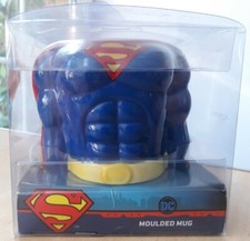 SUPERMAN - MOULDED MUG (OFFICIAL DC PRODUCT, 490ml CAPACITY) *NEW & BOXED*