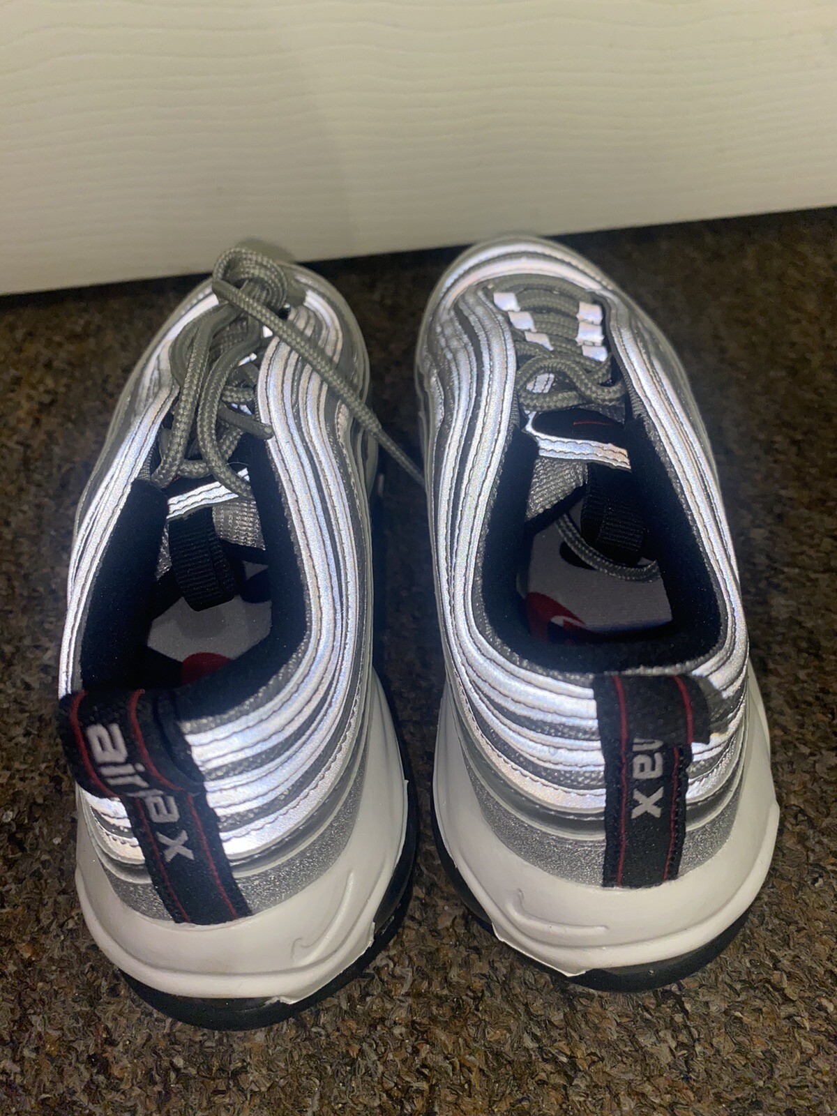 air max 97 junior grey