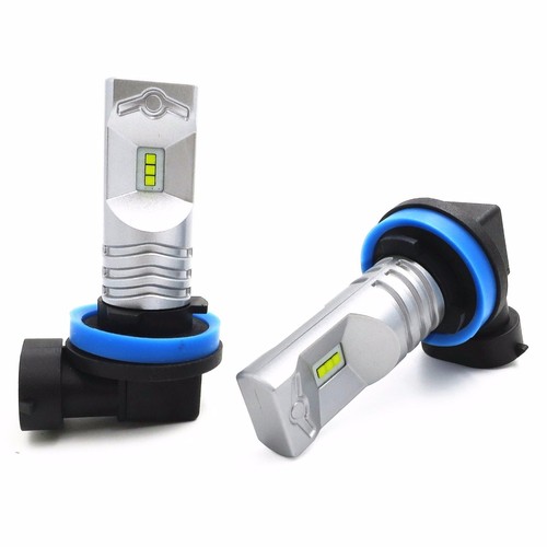 Bombillas antiniebla LED Alla Lighting 2x2400lm H16 súper brillantes 6000K blancas CSP SMD - Imagen 5 de 7