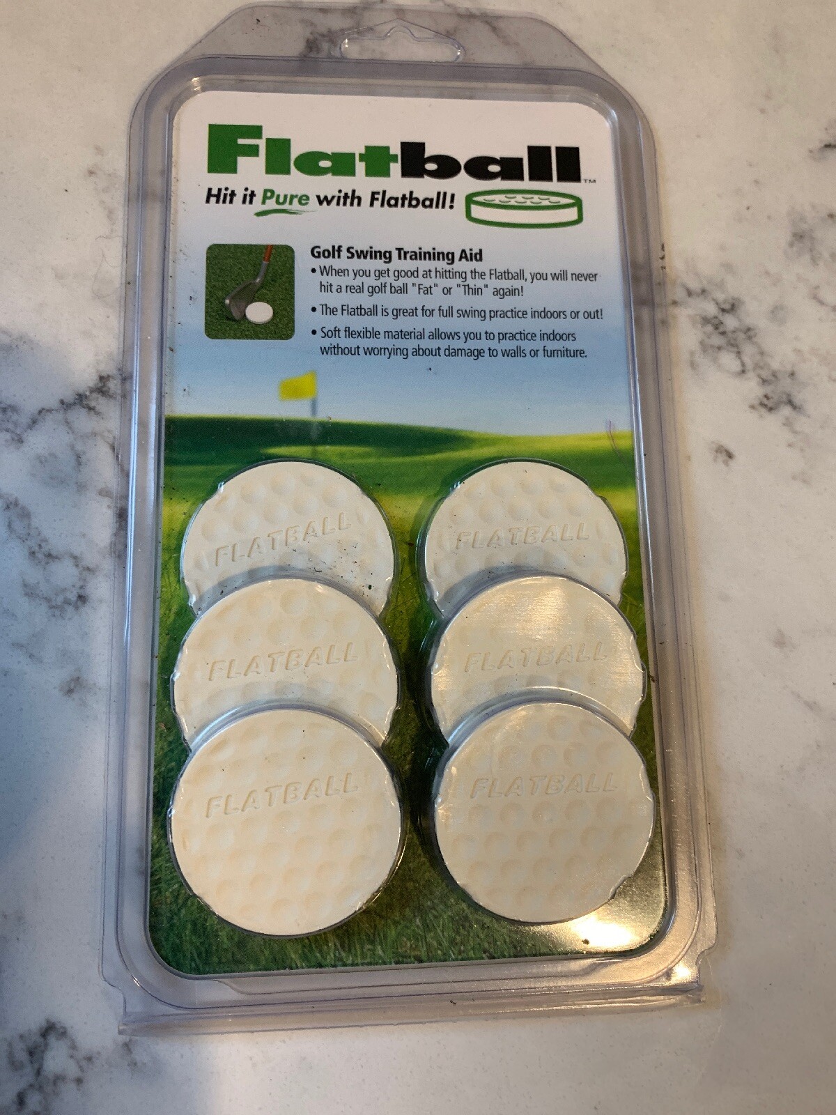 izzo golf flatball swing training aid