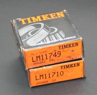One (1) Timken LM11710 - LM11749 Set 1 Tapered Roller Bearing Set 11/16" ID NEW