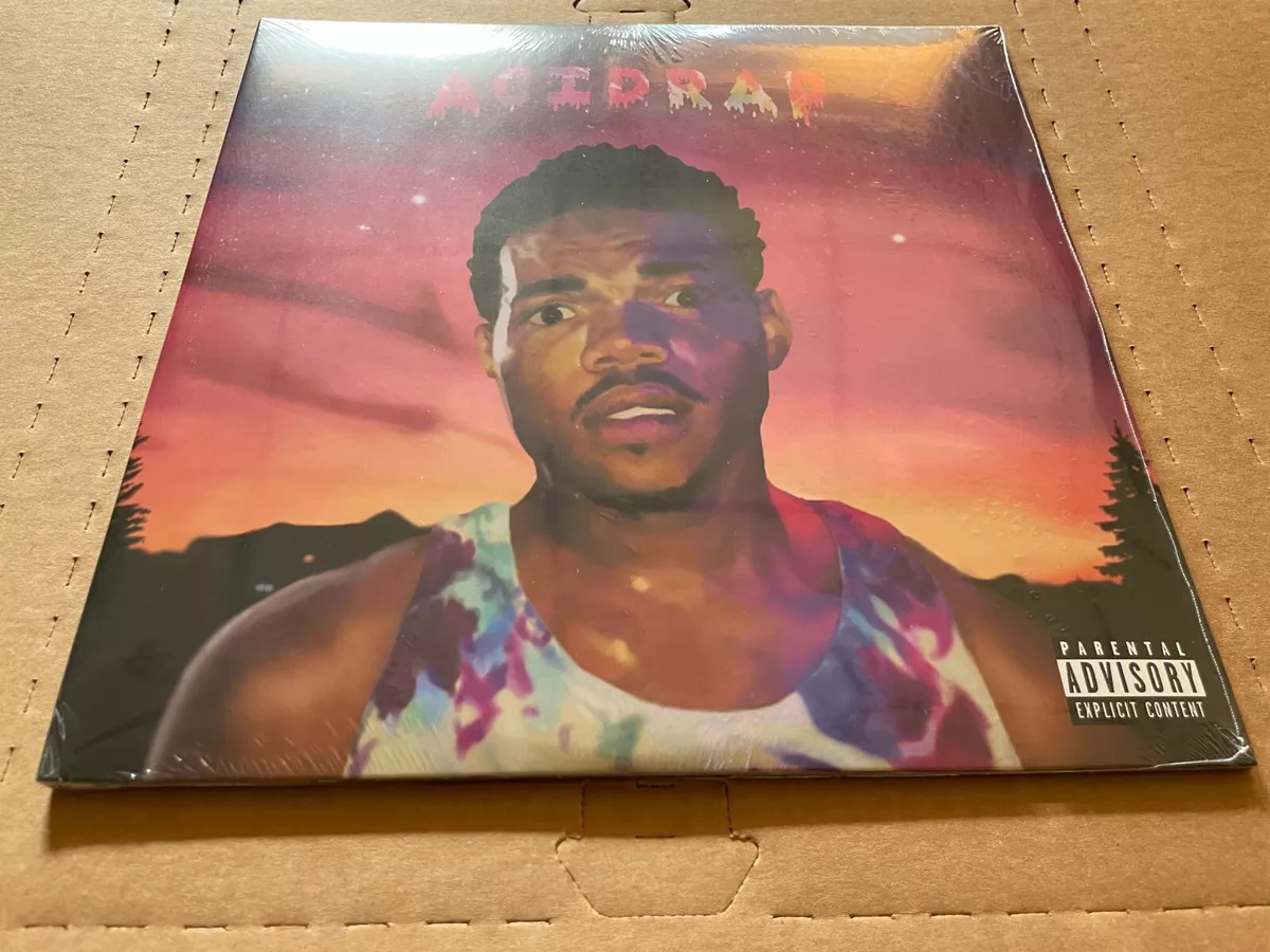 NUOVO SUPER RARO Chance the Rapper - Vinile COLORATO Acido Rap 2xLP