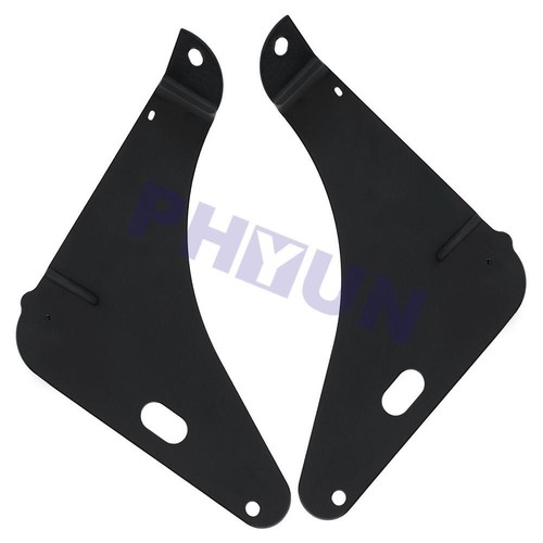 Stainless Black Hood Pins Bracket Set For 2008-2021 Dodge Challenger USA Stock - Picture 10 of 13