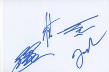 Starsailor Autogramme signed 10x15 cm Karteikarte 