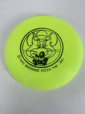 Vintage Rare 1991 Chuck E Cheese Showbiz Pizza Time Inc Mini Disc Flyer 3.5"