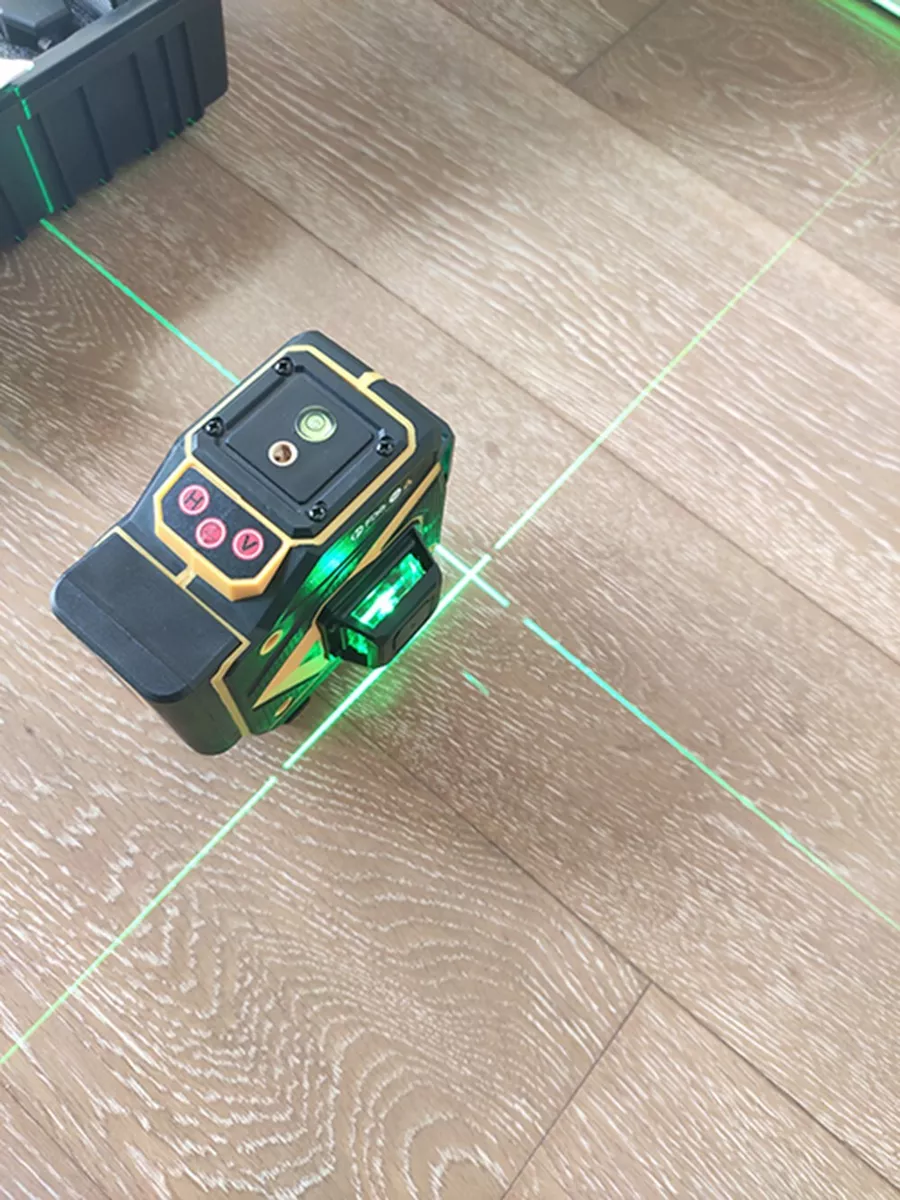Inspiritech 3x360 Self Leveling Laser Level green beam for Floor Wall Ceiling