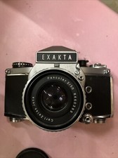  MINT  Exakta VX1000 Film Camera With Carl Zeiss Pancolar Lens