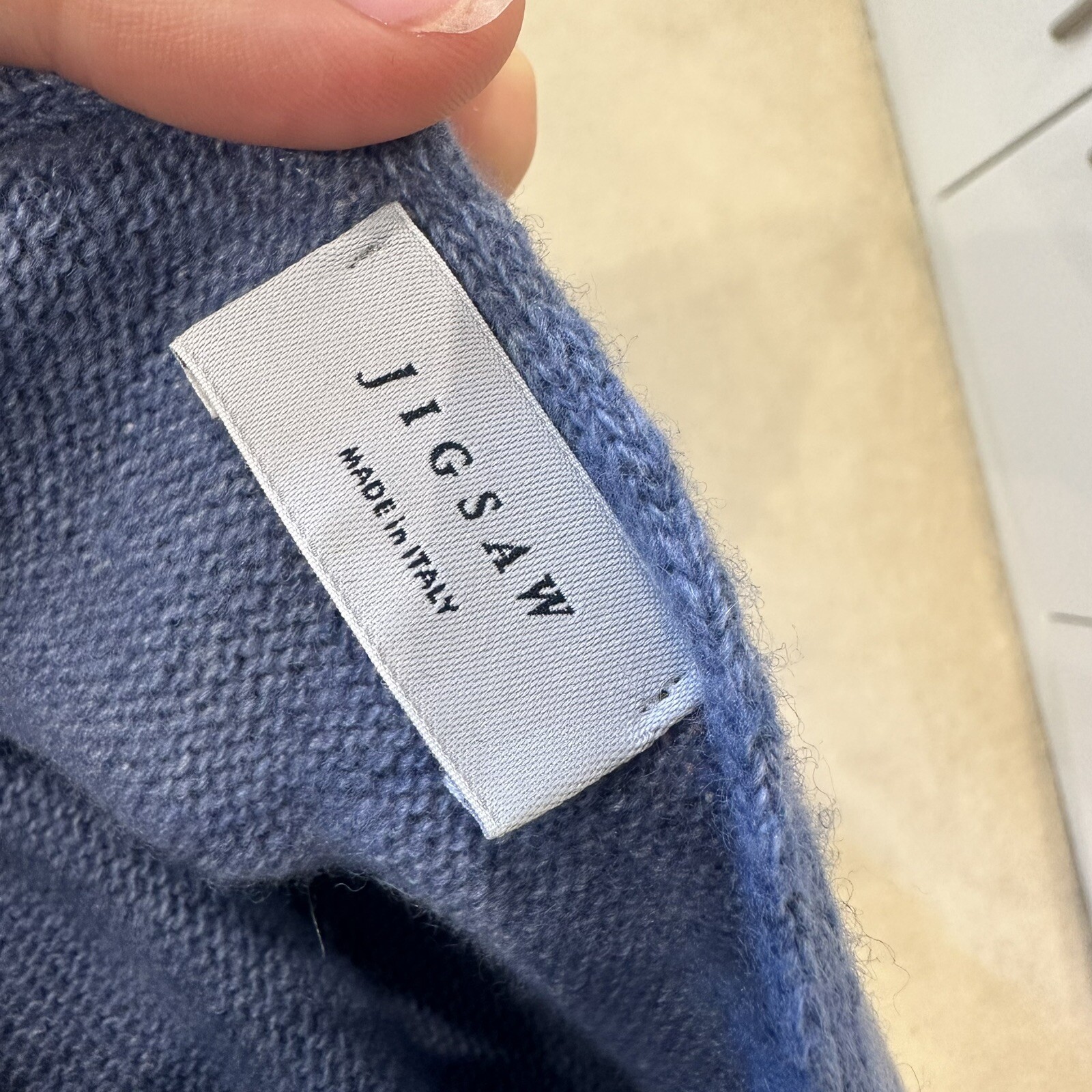 JIGSAW Ladies Soft Blue Cashmere and Wool Poncho One Size NEW eBay