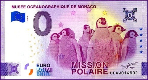 UEAW / OZEANOGRAPHISCHES MUSEUM MONACO / 0€ TICKET / NULL EURO-SCHEIN / 2024-4