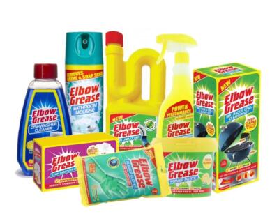 Elbow Grease Range of Household Cleaning Products