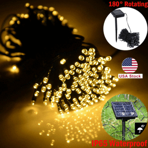 100-LED-Solar-String-Fairy-Lights-Waterproof-Outdoor-Party-Decor-Decoration-US