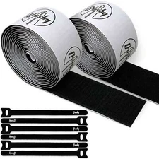Crosby Pedalboard Grip Kit - 10 ft of Hook & Loop Tape for Guitar Pedal Boards