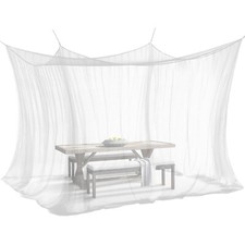 ELEGANCIO Moskitonetz M&uuml;ckennetz 300x300x250cm 220 Mesh Fliegennetz 3m wei&szlig;