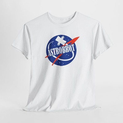 Bernd das Brot Astrobrot Unisex Heavy Cotton Tee, Space T-Shirt, Gift Astronaut