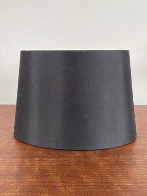 Laura Ashley Lampenschirm schwarz oval