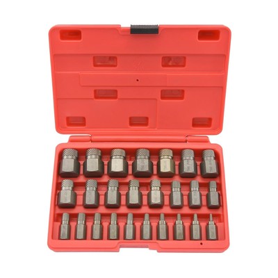 NEIKO 04204A Hex-Head Multispline Screw and Bolt Extractor Set, Easy-Out Scre...