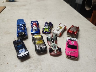Hotwheels MIXED LOT OF 9 Vintage Nascar And Starwars Old 