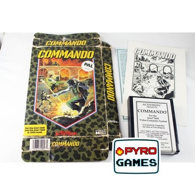 Commando - Activision - Atari 2600 - PAL - siehe Beschreibung