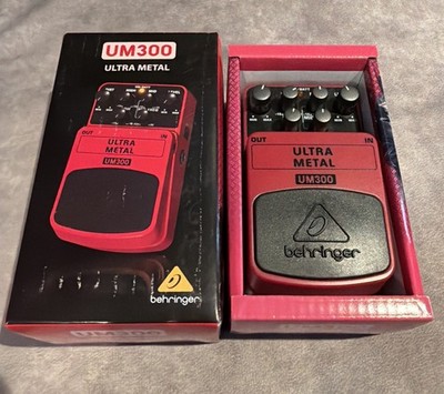 Behringer Ultra Metal UM300 Distortion Guitar Effect Pedal