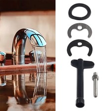 1 Set Tap Faucet Fixing Fitting Kit Bolt Washer Wrench Plate Kitchen Basin Tool