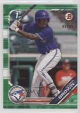 2019 Bowman Draft Green 85/99 Dasan Brown #BD-63 n1u