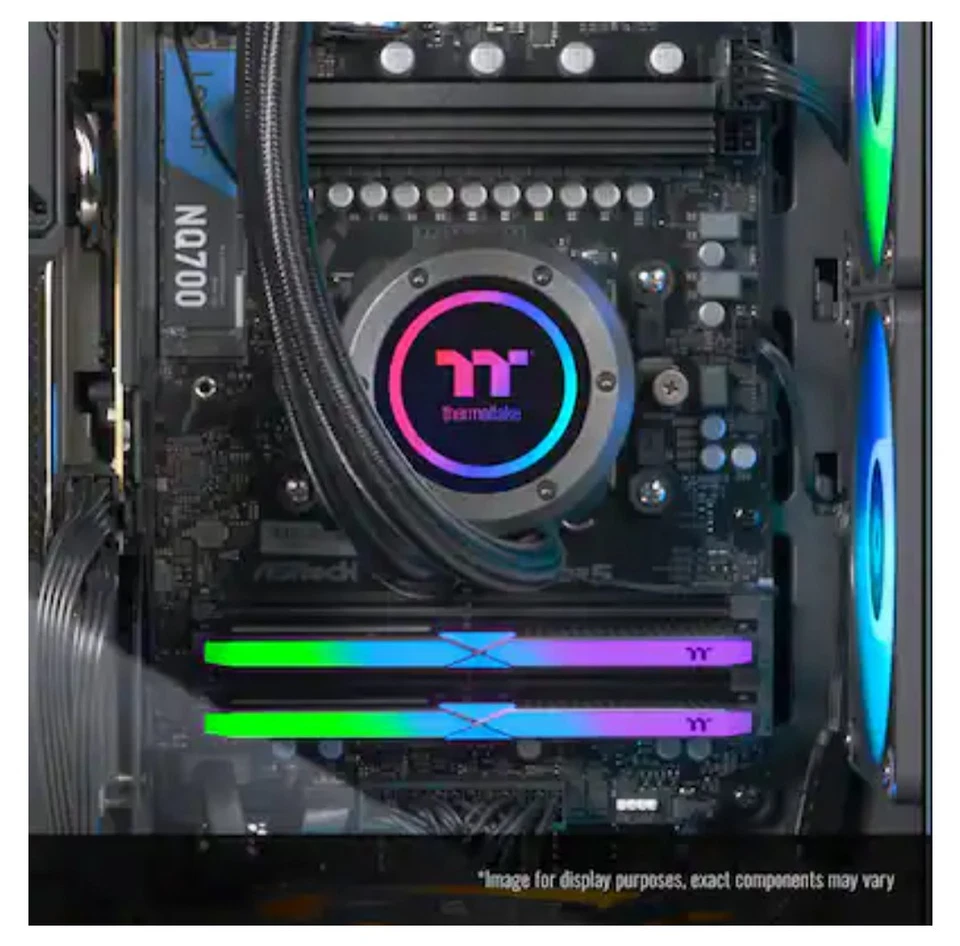 PC de escritorio para juegos Thermaltake T3BK-B650-96X-LCS AMD Ryzen 7 8700F 32 GB DDR5 1 TB Foto 3 de 4