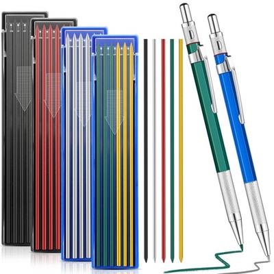 Gersoniel 2 Pcs 1 Count (Pack of 1), Silver, Black, Red, Yellow, Green