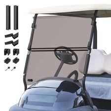 Panglong Precedent Golf Cart Tinted Windshield with all Windshield Clips, Fol...