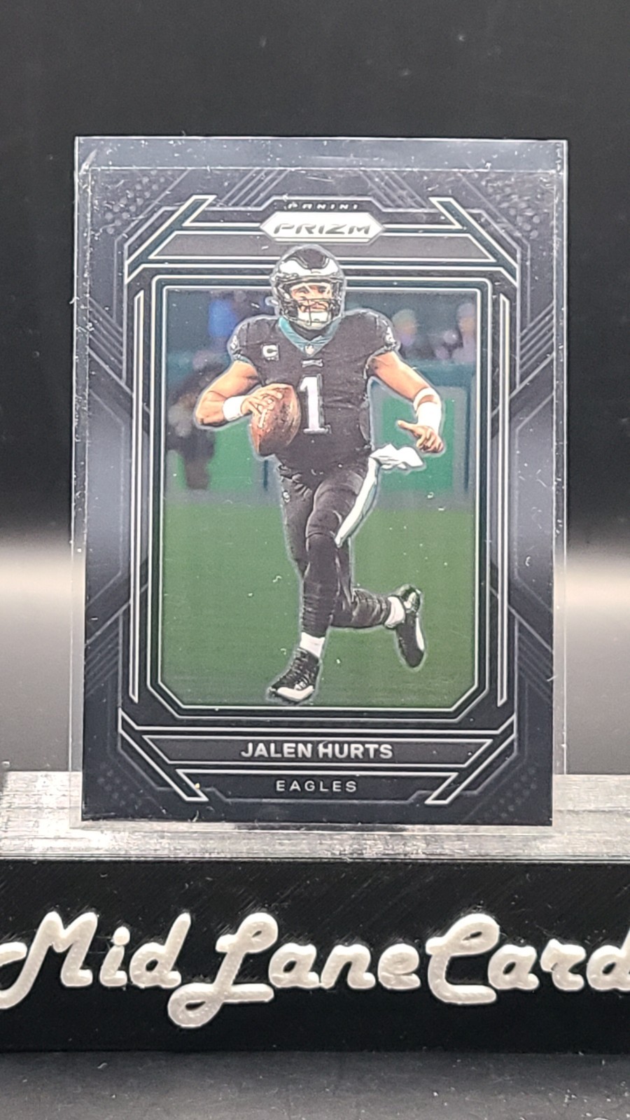 2022 Chronicles Jalen Hurts Prizm Black #PB-1 Eagles