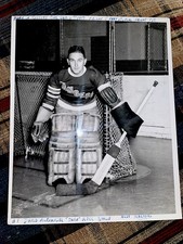 DAVE DAVY KERR NHL HOCKEY TUROFSKY PHOTO NEW YORK RANGERS GOALIE AHL OHL WHA WHL